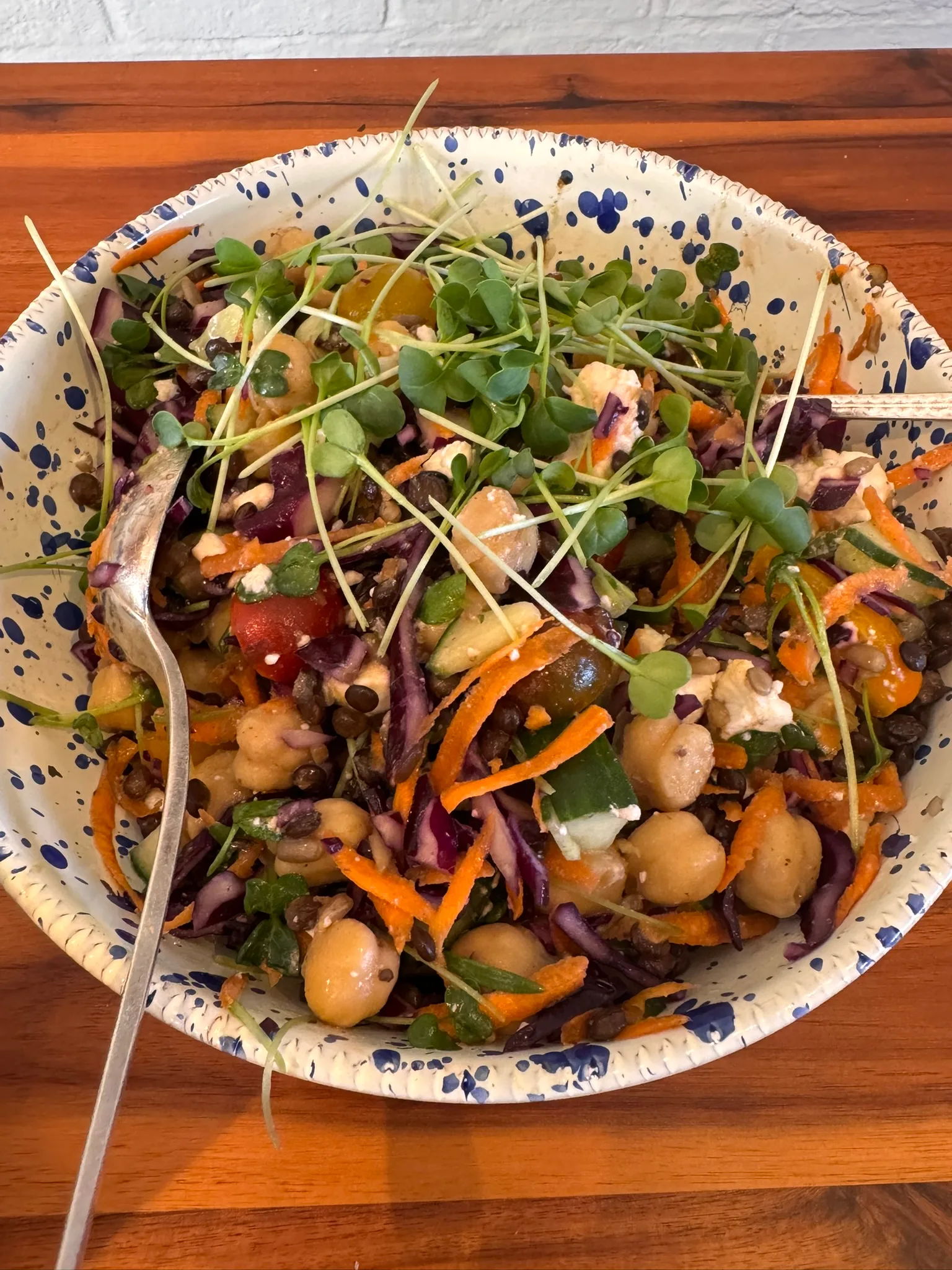 Salad with Microgreens